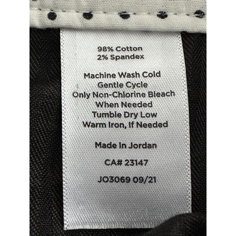 Talbots Women’s Size (4) Relax Super Soft Chino Shorts 10 1/2” Inseam Black NWT - Picture 5 of 16